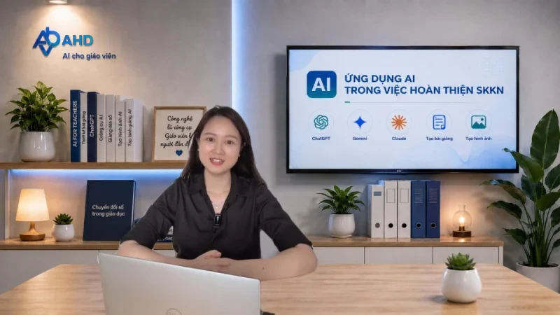 [SKKN] ỨNG DỤNG AI VÀO VIỆC VIẾT SÁNG KIẾN